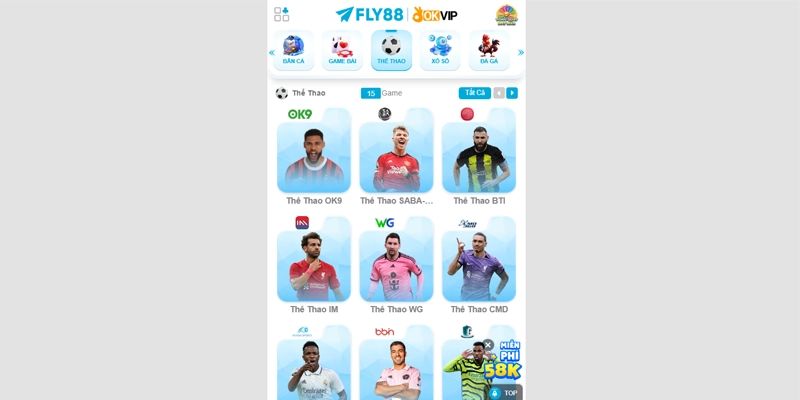 FLY88 ⭐️ Link Vào Nhà Cái FLY88.COM | Đăng Ký FLY 88 +58K 16 Cá cược thể thao Fly88 xanh chín với 40+ bộ môn hot